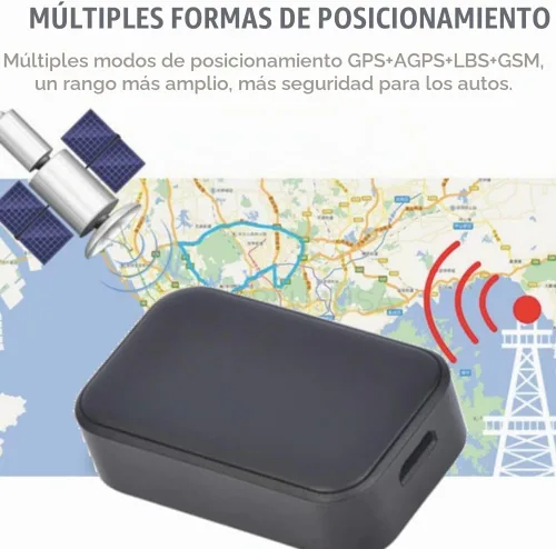 Vista 7 de Rastreador GPS - Mini grabadora activada por voz Grabación de audio en tiempo real WiFi/GSM