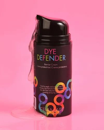Vista 6 de Framar Dye Defender - Crema barrera de color para el cabello, protector de color de cabello, 3.4 fl oz Crema de color, crema de barrera