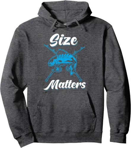 Vista 3 de Fishing Size Matters - Fishing Size Matters Pullover Hoodie