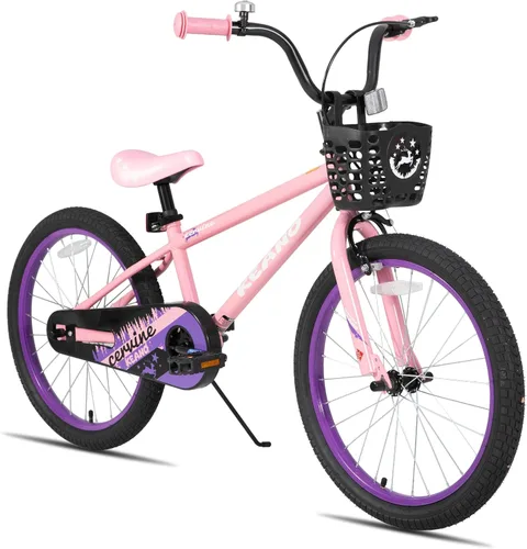 Vista 13 de KEANO Cervine 14 16 20 Inch Kids Bike for Boys Girls Ages 3-10 Years, 14 16 Inch Toddler BMX Bikes with Training Wheels and Basket, 20 in Children