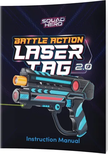Vista 9 de Squad Hero Sensores láser recargables de 360° + LCDs - Juego de 4 ideas de regalo de cumpleaños para niños, adolescentes y adultos, niños y niñas