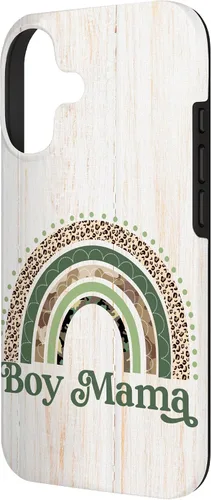 Vista 2 de Funda para iPhone 17 con estampado de leopardo y arcoíris para iPhone 17