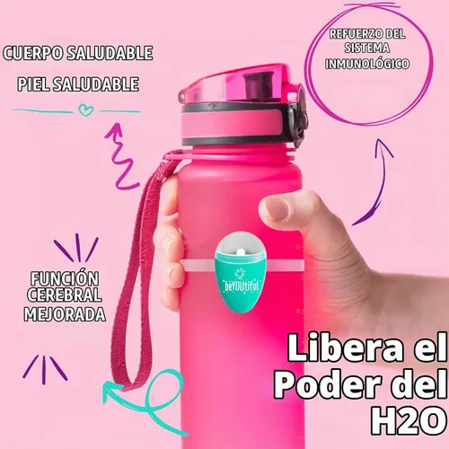 Vista 2 de ULLA - Recordatorio inteligente de hidratación, para beber más botellas de agua, se adapta a la mayoría de las botellas, la tecnología de beyoutiful