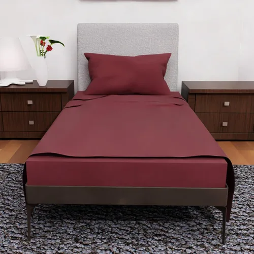 Vista 21 de Ropa de cama tamaño Twin - Juego de 3 piezas - Bolsillos profundos - Sábanas refrescantes - Suaves y cómodas para uso en todas las estaciones Aqua
