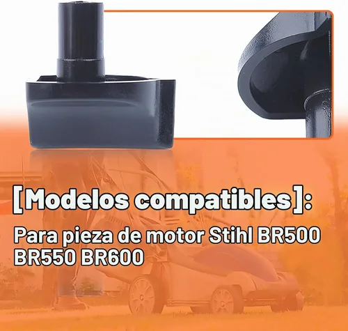 Vista 4 de Para Stihl BR500 BR550 BR600 pieza del motor, kit de perilla de estrangulador, 4282 182 9500, 42821829500