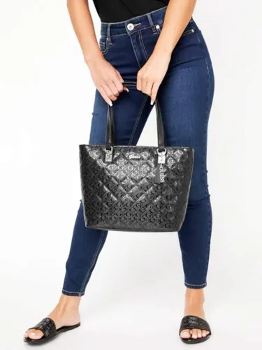 Vista 7 de GUESS - Bolso grande para mujer con logotipo Langton