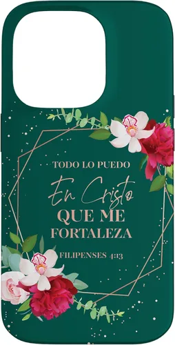 Vista 17 de Regalos Mujer Cristiana Español Versículos de la Biblia Español Funda para iPhone 17