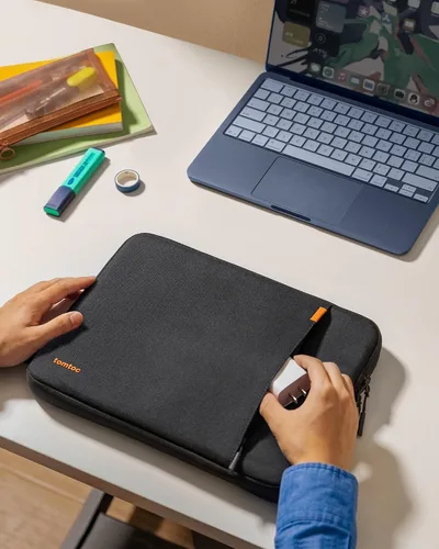 Vista 9 de tomtoc Funda protectora giratoria de 360 para portátil de 13 pulgadas para el nuevo Surface Pro 11th, Copilot+PC 2024, Surface Pro 10/9/8/X