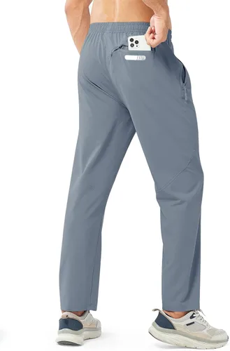 Vista 3 de NORTHYARD Pantalones deportivos para hombre, pantalones deportivos para correr, entrenamiento, ligeros, para gimnasio, correr, pantalones deportivos