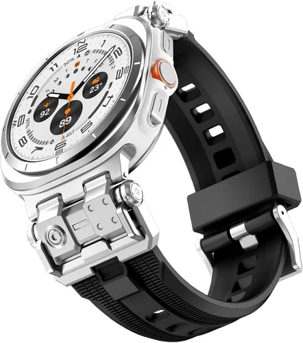Vista 18 de WINGLE Bandas de metal para Samsung Galaxy Watch 7 6 5 4 Band Watch 6 Classic/5 Pro/4 Classic/FE Band Men 1.850 in 1.693 in 1.811 in 1.654 in 1.772