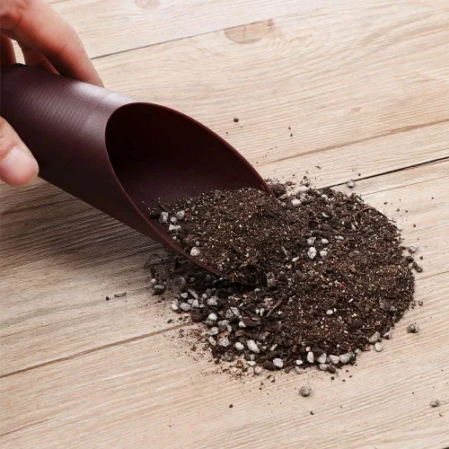Vista 3 de Cubo pala pala taza bonsái planta suculenta ayudante cilíndrica planta herramienta maceta cubo cultivo pala jardín herramienta (azul)