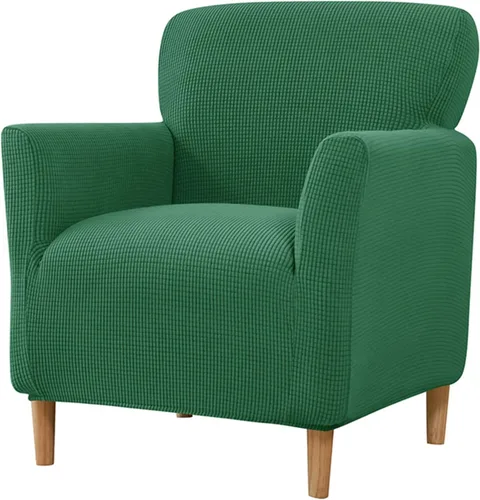 Vista 16 de Funda elástica para sillón con brazo de bañera, funda de forro polar para sillón, funda elástica extraíble para sofá individual, para estudio, bar