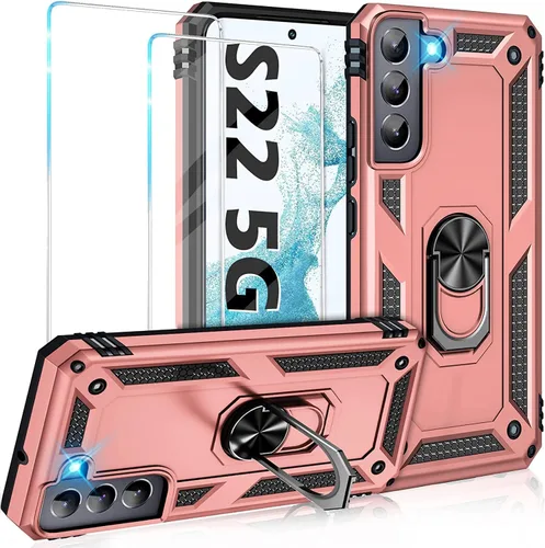 Vista 71 de Funda para Samsung Galaxy S21 5G resistente con protector de pantalla integrado, armadura dura, funda anticaída militar para Samsung S21 5G 6.2 2021