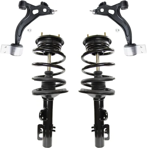 Vista 84 de Detroit Axle - Barras estabilizadoras de brazos de control delanteros 4WD para Ford 2005-2008 F-150 Lincoln Mark LT, 2 brazos de control superiores