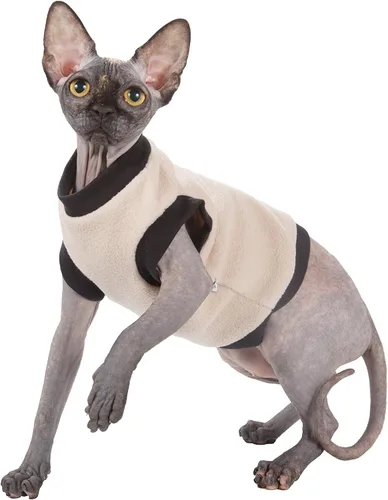 Vista 15 de Jersey de gato polar beige (S)