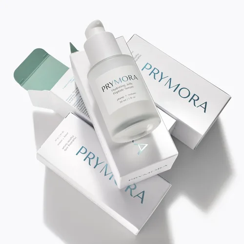 Vista 5 de Suero hidratante de péptido de gelatina Rellenador + Restore Suaviza las líneas finas y arrugas, rellena e hidrata visiblemente la piel Sin