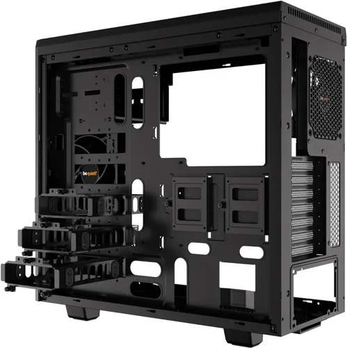 Vista 5 de be quiet! Pure Base 600 ATX Mid Tower Caja de PC 2 Ventiladores Pure Wings Preinstalados Negro BG021