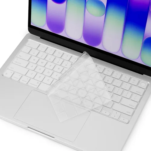 Vista 15 de ProElife Funda de teclado para MacBook Neo de 13 pulgadas A18 Pro A3404 Azul Degradado