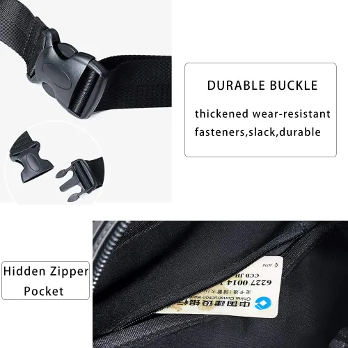 Vista 6 de Riñoneras para mujeres y hombres, bolsa holográfica luminosa para el pecho, paquete de cintura geométrica para viajes, festivales, correr, deportes