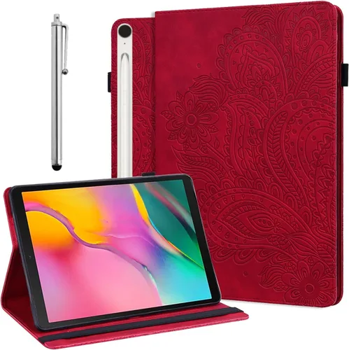 Vista 11 de ALILANG Funda para Samsung Galaxy Tab S10 Lite/S10 FE/S9 FE 10.9 pulgadas/Tab S9 11 pulgadas con lápiz capacitivo, múltiples ángulos de visión