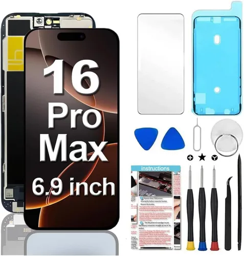 Vista 11 de Fixerman Reemplazo de pantalla LCD táctil 3D con herramienta de reparación, compatible con el modelo A2176, A2398, A2399, A2400