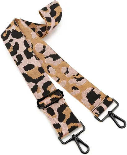Vista 119 de ZOOEASS Hebillas de níquel Correa ancha para el hombro ajustable de repuesto para cinturón de pistola, hebilla de guitarra estilo bandolera