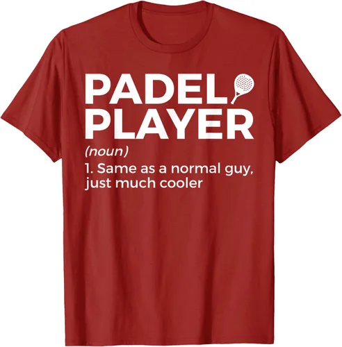 Vista 65 de Camiseta de Padel Player Definition Padel Tenis, Negro