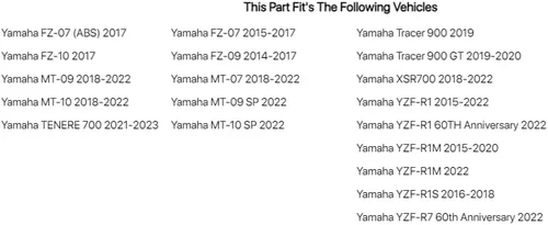 Vista 3 de Primary Drive Piñón delantero 16 dientes para YAMAHA FZ-09 2014-2017
