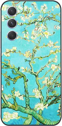 Vista 24 de Berkin Arts Funda de silicona compatible con Samsung Galaxy A52 5G 4G/A52S 5G con diseño antideslizante, color amarillo, romántico, Luv San
