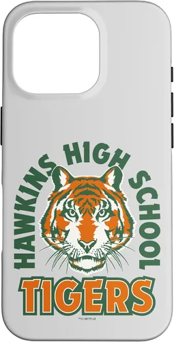Vista 20 de Funda con logotipo de Stranger Things Hawkins High School Tigers para iPhone 16