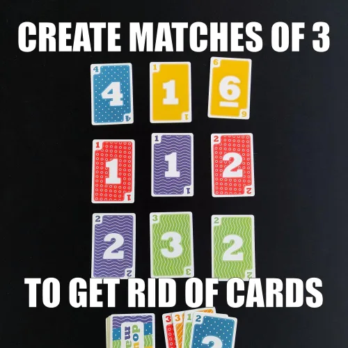 Vista 3 de Double Match Emocionante y divertido juego de cartas familiar Fácil de aprender y jugar