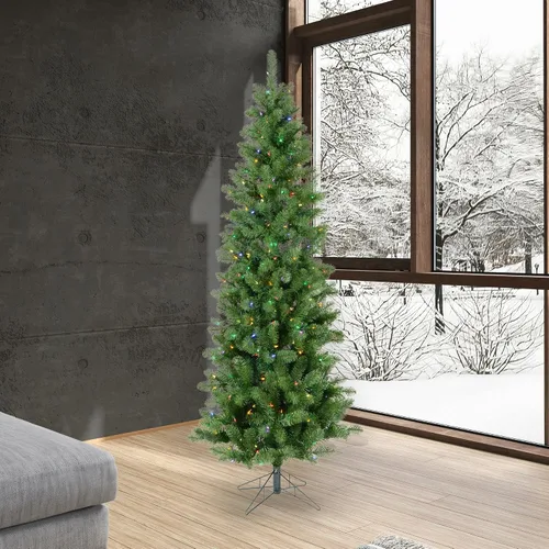 Vista 8 de Vickerman árbol de Navidad artificial, pino Salem, sin luces, de 45
