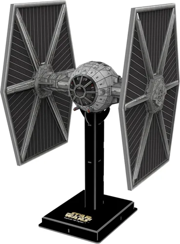 Vista 2 de Rompecabezas 4D - Star Wars: Tie Fighter/LN - Kit de modelo de papel 129 para adolescentes y adultos - A partir de 14 años
