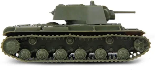 Vista 3 de Zvezda Modelo 6190 para montar, Kv-1 con pistola F-32, escala 1/100