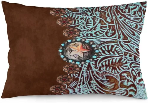 Vista 7 de Synthwave Aubusson - Fundas de almohada con estampado francés antiguo de 12 x 20 pulgadas, almohadas decorativas para decoración del hogar, almohada