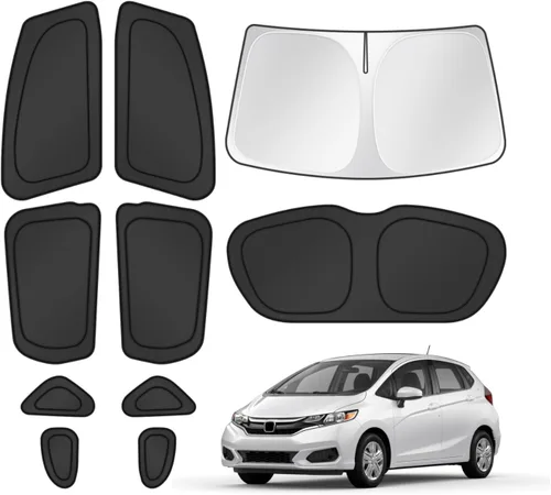 Vista 17 de T TGBROS Parasol para parabrisas para BMW X1 F48 2016 2017 2018 2019 2020 2021 2022 para ventana de automóvil, con bloqueo UV grueso y opaca