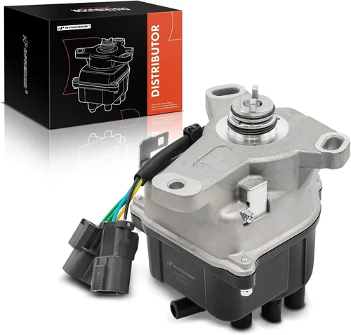 Vista 14 de Distribuidor de encendido A-Premium con módulo, tapa y rotor compatible con Honda Accord 1990-1991 2.2L Compatible con Honda Accord 1990 1991