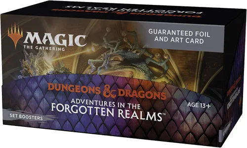 Vista 2 de Magic: The Gathering Adventures in The Forgotten Realms Set Booster Box, 30 paquetes, para mayores de 13 años