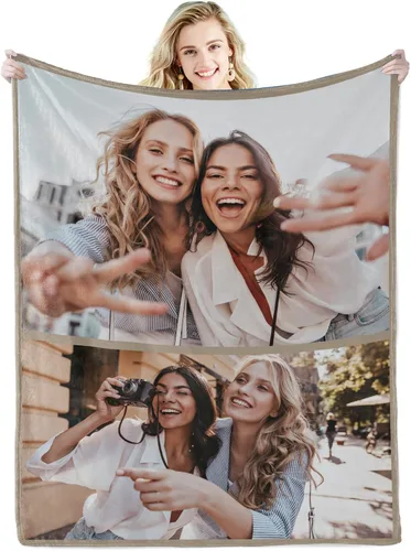 Vista 21 de Mantas personalizadas con fotos, manta personalizada con fotos, manta suave personalizada, regalos para el mejor papá de la historia, abuelo