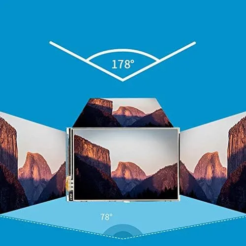 Vista 4 de Pantalla, 3.5 pulgadas 480x320 TFT LCD HDMI Monitor para Pi.