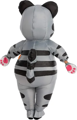 Vista 5 de Spooktacular Creations Disfraz unisex de gato de gato de cuerpo completo inflable para niño