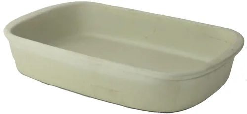 Vista 2 de Pampered Chef Family Heritage - Panadería rectangular de cerámica, 1430