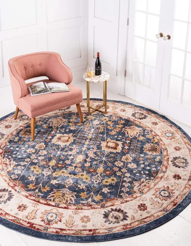 Vista 13 de Unique Loom Utopia Collection - Alfombra tradicional clásica de inspiración vintage con tonos cálidos