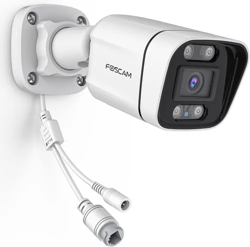 Vista 9 de FOSCAM Cámara inalámbrica de 3K 5MP para exteriores, cámara WiFi de 5 GHz y 2.4 GHz para seguridad en el hogar, cámara de vigilancia exterior FoV