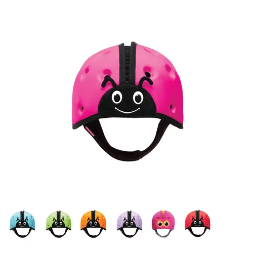 Vista 22 de SafeheadBABY Casco protector de cabeza de bebé suave para gatear y caminar de 7 a 24 meses - Casco de seguridad infantil ultraligero y transpirable