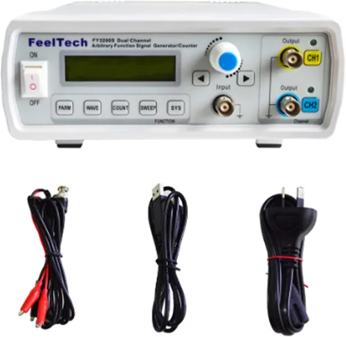 Vista 6 de FY3200S 12MHz Generador de Señal DDS Generador de Función Digital de Doble Canal Generador de Frecuencia Generador de Frecuencia Medidor