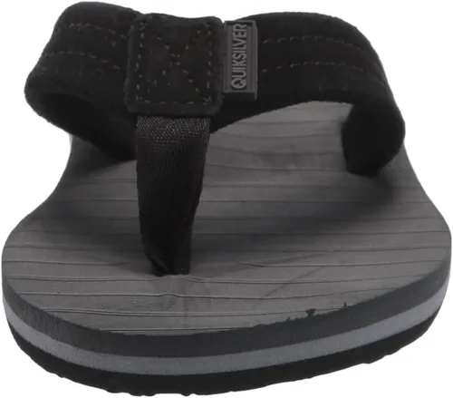 Vista 2 de Quiksilver boys Carver Suede Fixed Strap Kids Flip Flop Youth Sandal