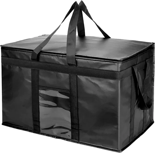 Vista 18 de Yalin XXXL - Bolsa térmica grande con aislamiento, enfriador de espuma de poliestireno para mantener los alimentos calientes o fríos, bolsa