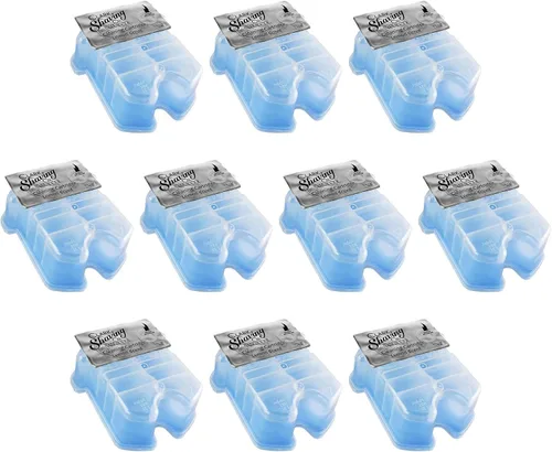 Vista 3 de Clark Shaving Co. Cartuchos de repuesto para Braun Clean & Renew CCR (paquete de 4) Compatible con los sistemas de limpieza de afeitadoras Braun