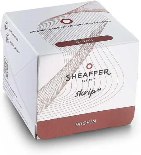 Vista 3 de Sheaffer Botella de tinta Skrip - Marrón